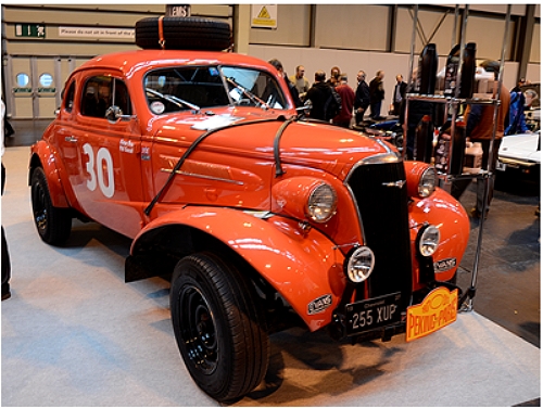 This 1937 Cheveloret had won the 2013 Peking to Paris Rally